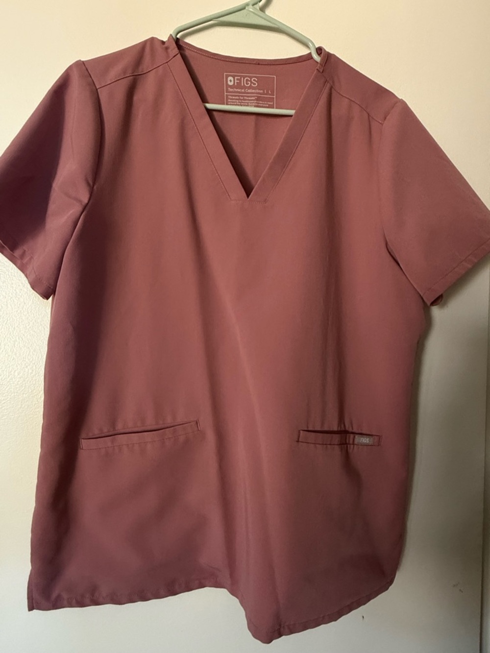 Figs Large Scrub Set - Mineral Mauve